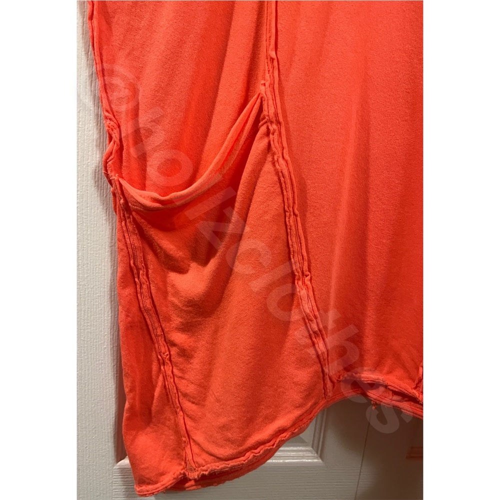 ❌SOLD❌ NWOT Free People Sleeveless Patch Pocket Dress Coral ❌SOLD❌ - Picture 5 of 12